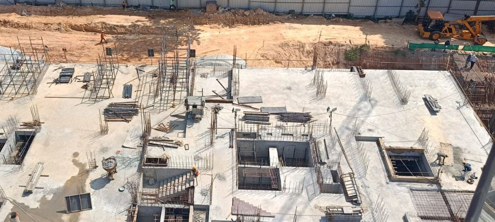 Tower E – Ground Floor Slab Completed