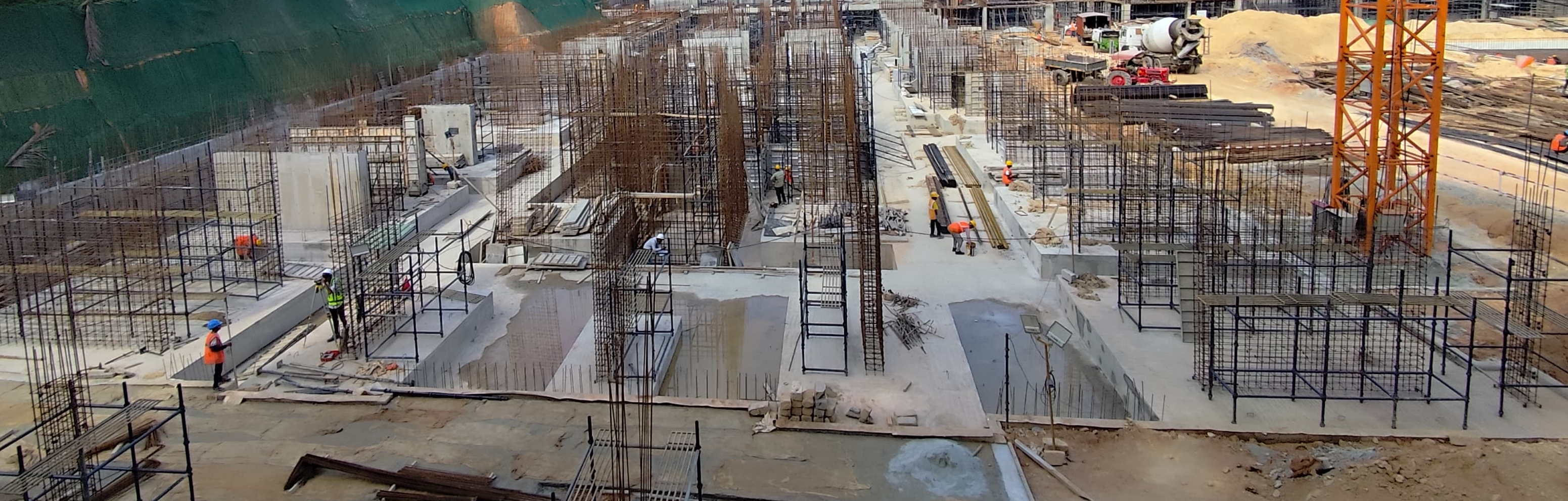 Completion of Tower C Footings