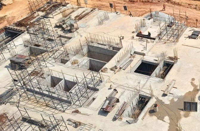 Tower D – Ground Floor Slab Completed